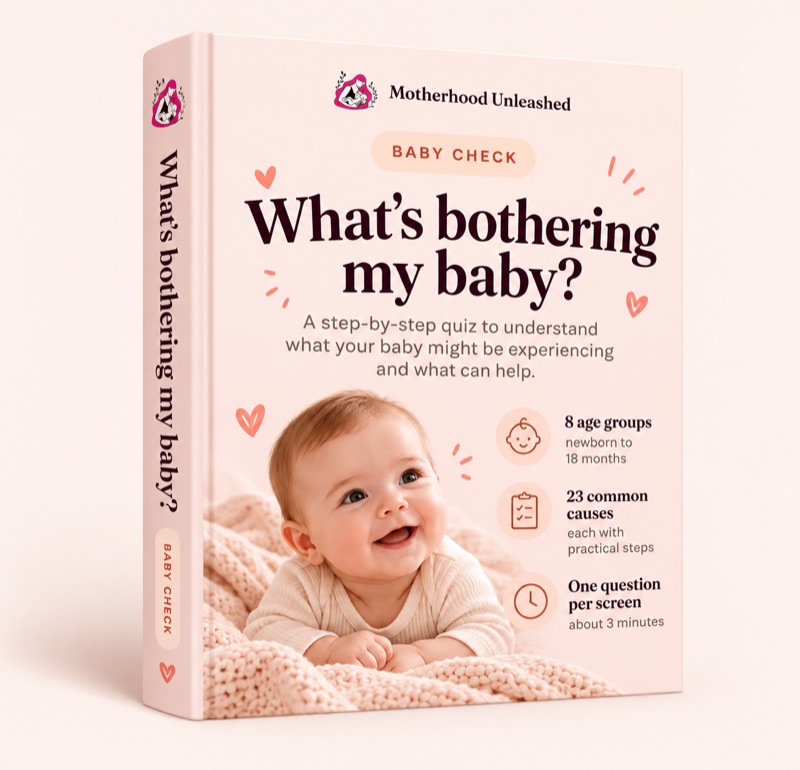 Baby Check bonus: the &ldquo;What&rsquo;s bothering my baby?&rdquo; quiz